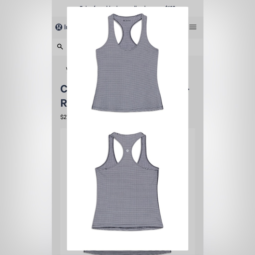 Lululemon Cool Racerback Tank - Picture 2 of 3